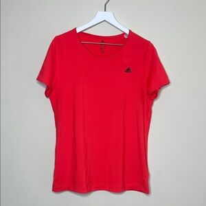 Adidas Women's Coral Short Sleeve Climalite Tee